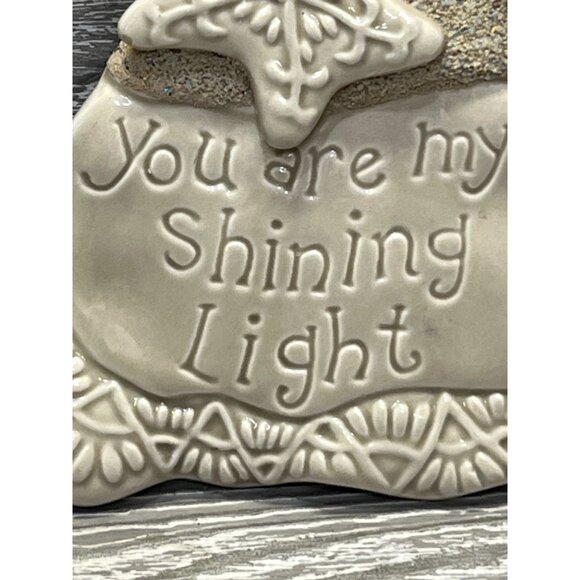 Carol Jones Angel Ceramic Christmas Ornament 2004 Wall Hanging Signed 5.5” - Picture 6 of 8